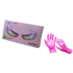 Перчатки NITRILE (Нитрил) Розовая (pink) Размер XS