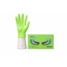 Рукавички NITRILE (Нітрил) GREEN Розмір M