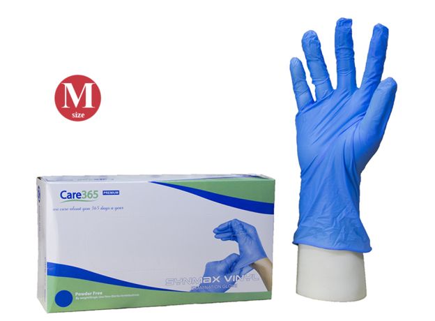 Перчатки VYNYL SYNMAX (Винил) Голубой (BLUE) Размер M