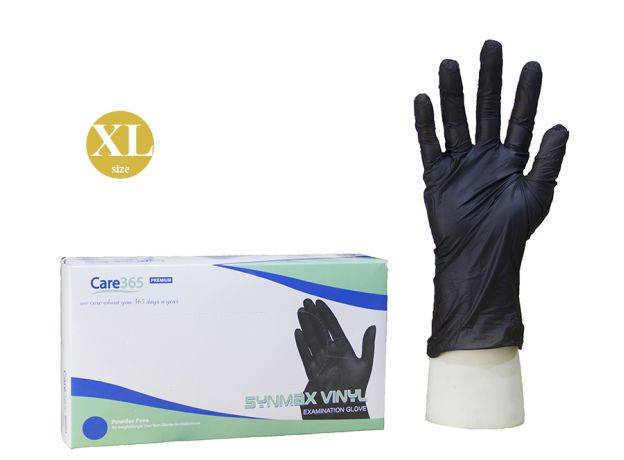 Перчатки VYNYL SYNMAX (Винил) Черные (Black) Размер XL