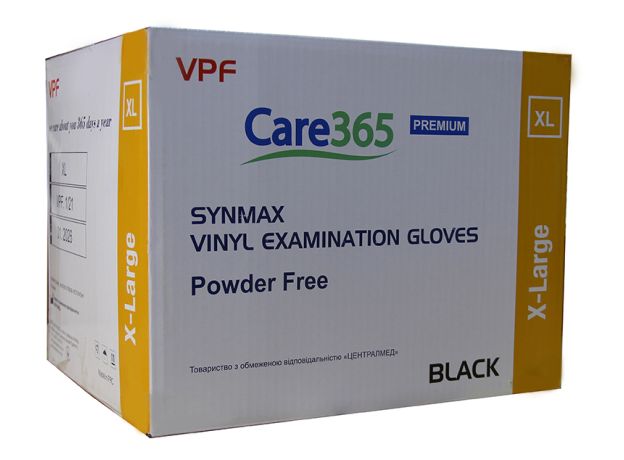 Перчатки VYNYL SYNMAX (Винил) Черные (Black) Размер XL