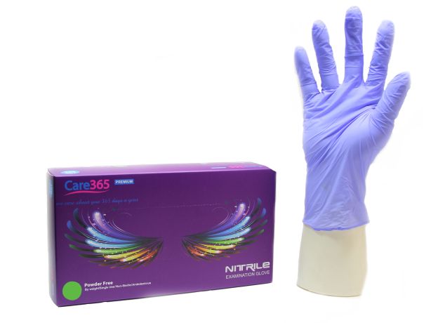 Перчатки NITRILE (Нитрил) Фиолетовый (violet) Размер M