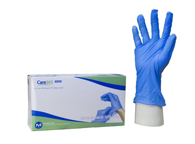 Перчатки VYNYL SYNMAX (Винил) Голубой (BLUE) Размер M