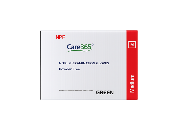 Рукавички NITRILE (Нітрил) GREEN Розмір M