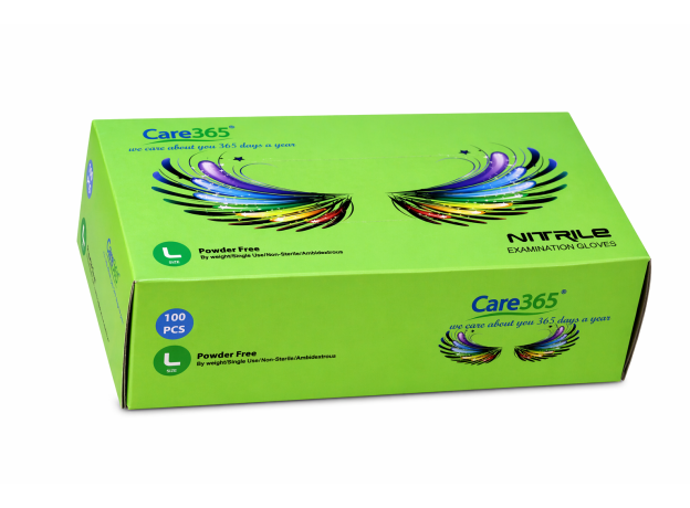Рукавички NITRILE (Нітрил) GREEN